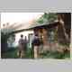 Sept. 9th 1989 -- George Bodner, our guide Adam, driver Marek, & Eleanora Micek's daughter Maria talking to occupant of the dark house