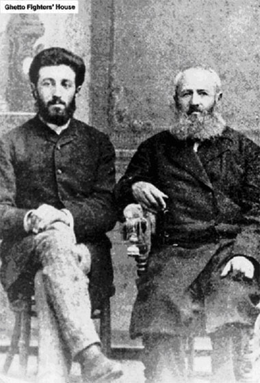 An-sky, left, with his Deadbeat Dad.