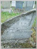 Row-24-32 David ben Ahron FRIEDMAN d. 25 Iyyar 5704 (18 May 1944) In memory of his wife Leah bat Shmuel, and their Children: Amrom, Yitachok, Eizik, Mordechai, and Ahron who were killed in Auschwitz, 25 Iyyar 5704 (18 May 1944) HY"D Row-24-32