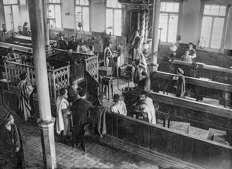 Yefeh
          'Einayim Synagogue, Bielsk Podlaski - interior view
