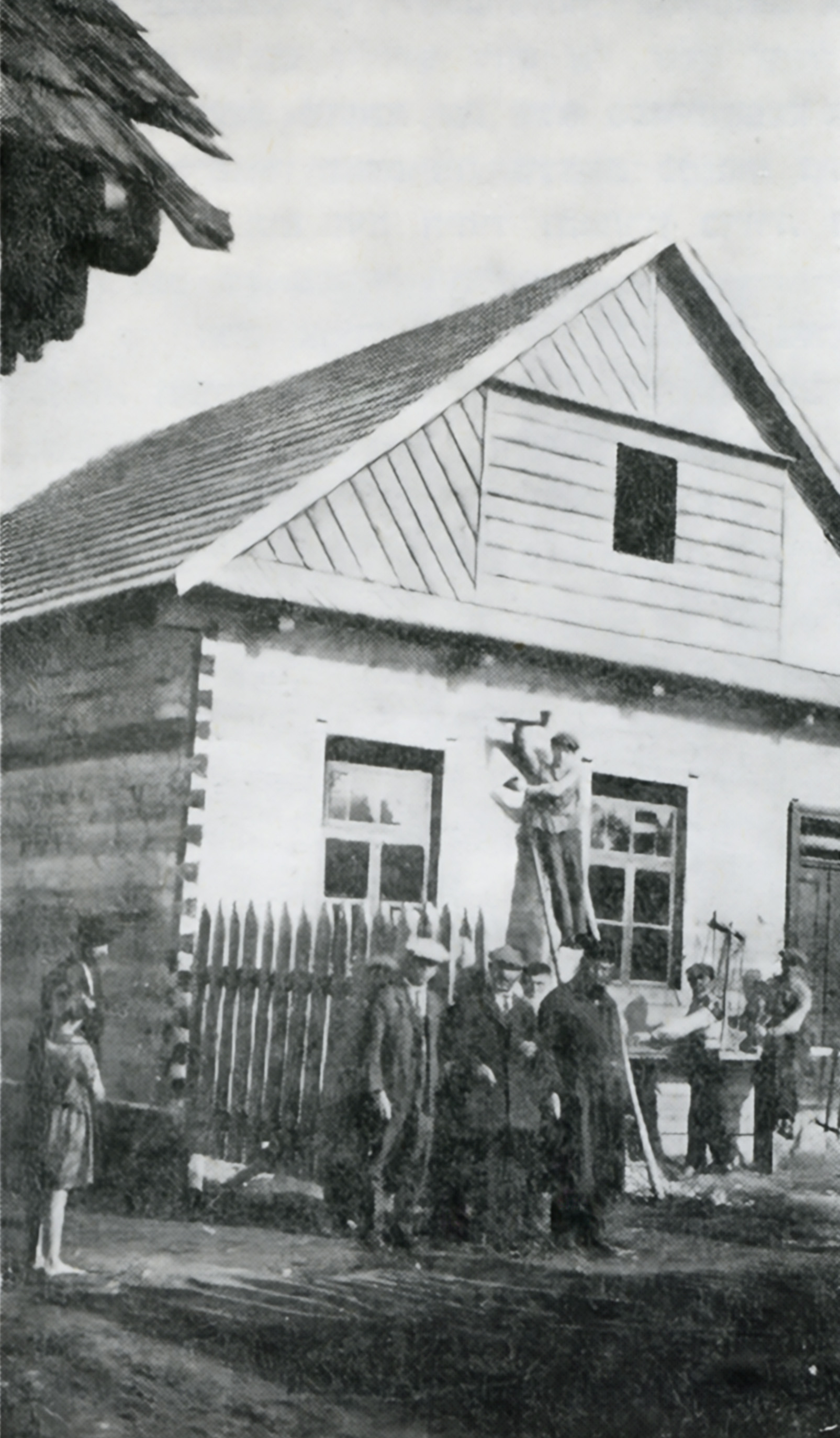Exterior of the Yafeh 'Einayim synagogue in Bielsk
                Podlaski, Poland