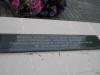 Memorial Inscription
