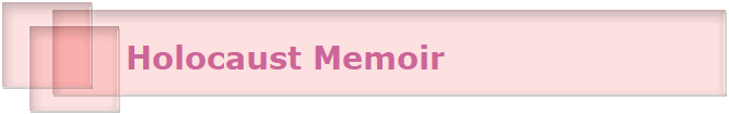 Holocaust Memoir