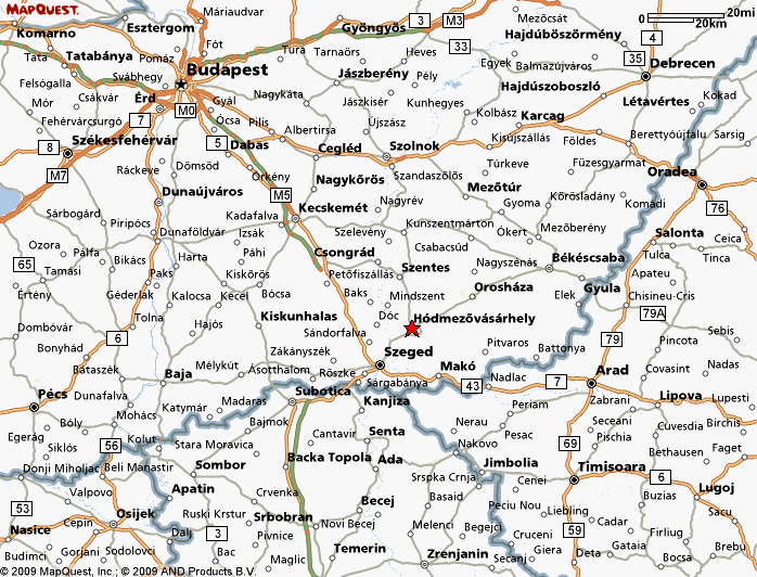 map of town