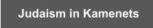 Judaism in Kamenets