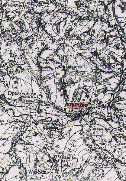 Map of Galicia