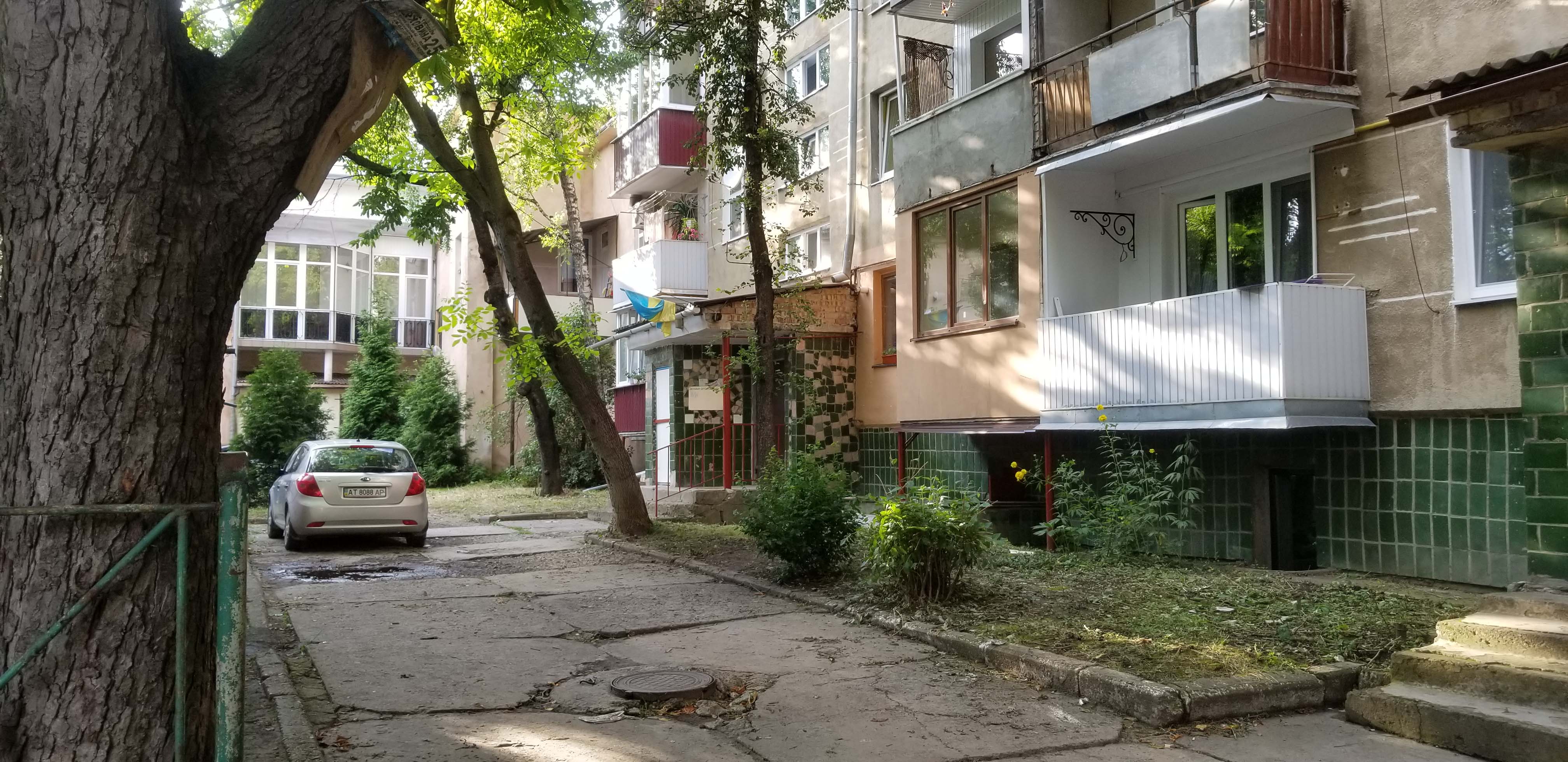 View to the right of entrance