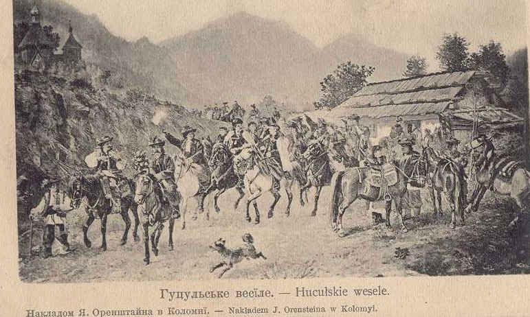 Kolomea with horses
