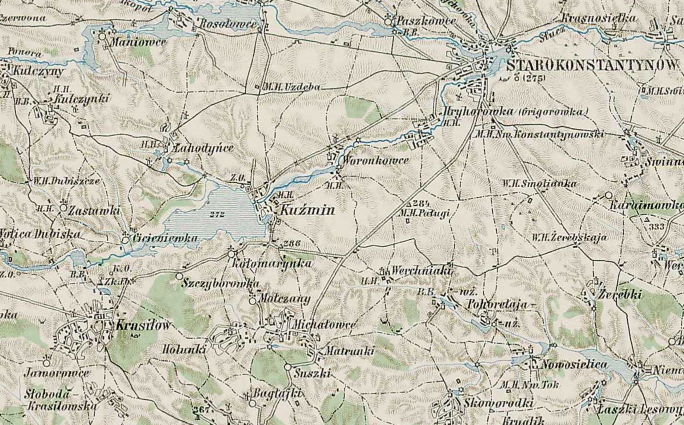 Austrian Military Map 1910
