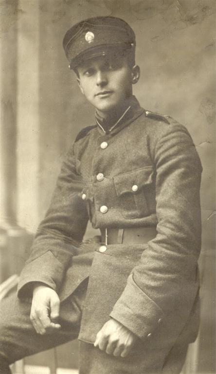 Seated soldier