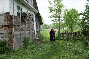 a
house