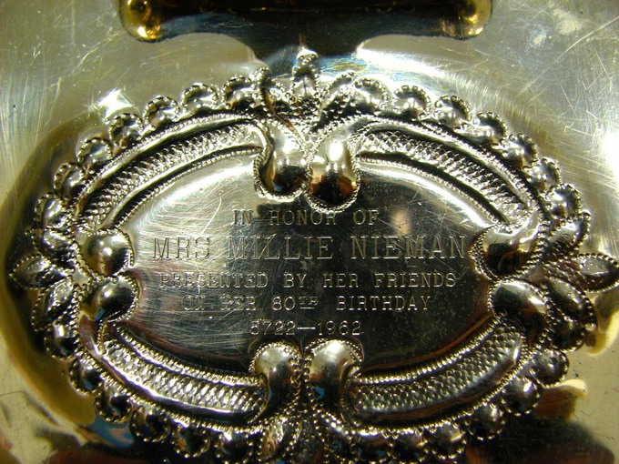 Torah Breastplate, Mrs. Millie Nieman, Torah