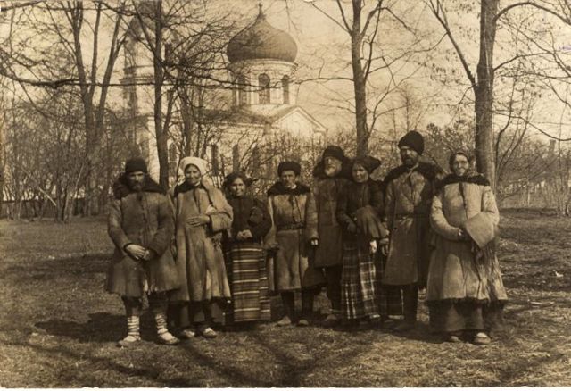 View of
Orthodox Church and Slavic Orthdox residents