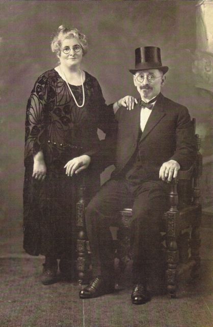 Rose Mikalofsky Shapiro with Mandel
