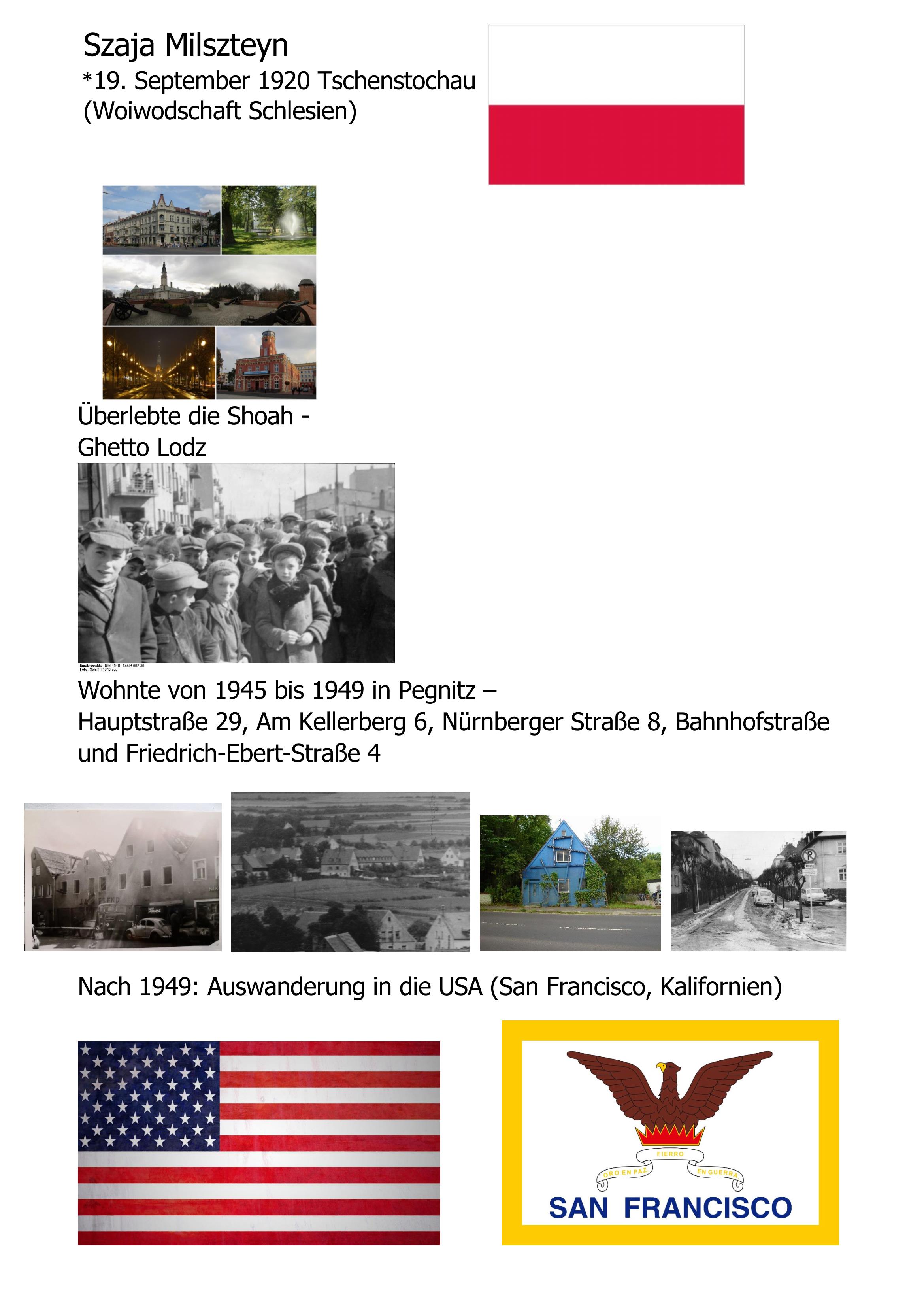 Milszteyn Szaja Leben
