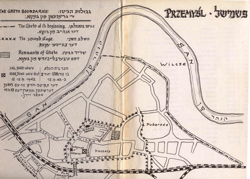 Jewish Przemysl Ghetto Map