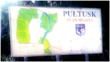 Pultusk Map Modern