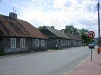 Warszawska Street, Old homes from time of the Jewish Shtetl