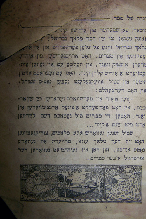 Haggadah that survived the
                                Holocaust