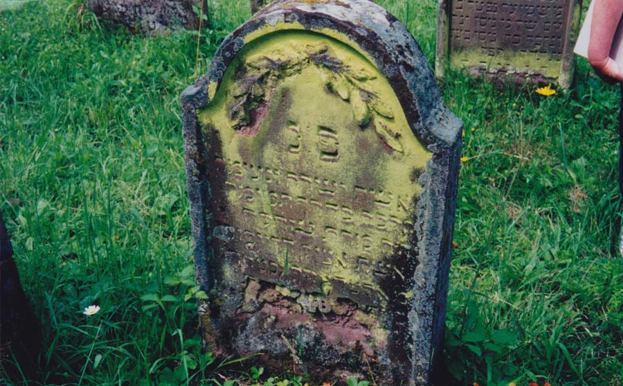Stone in Cemetery
