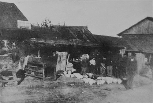 Shtetl scene