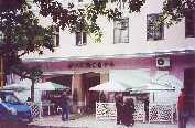The 'Flamingo' Restaurant, on the main square
