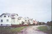 Suburban housing just outside Stryy