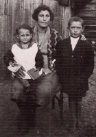 Basia with children