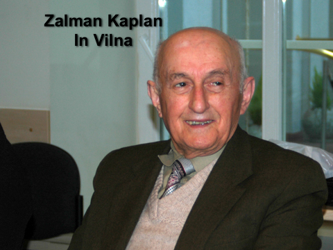 Zalman Kaplan in Vilna