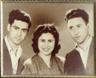 Morris, Frania, and Ignac Pietrykowski after Holocaust - daughter of Faiga Zelda Zaltzberg