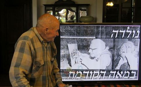 Amram Gershoni Celebrates 101 b'dy w/ pic of aunt Herzlia