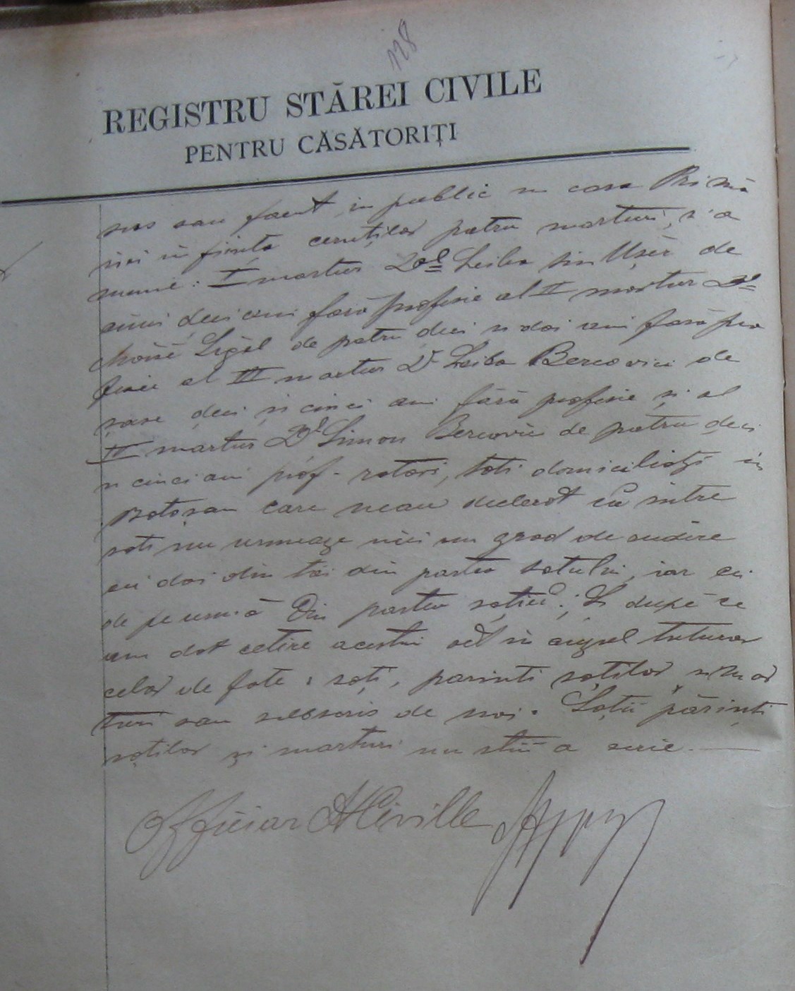Marriage Record page 2