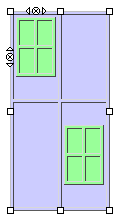 Inserted table with line break