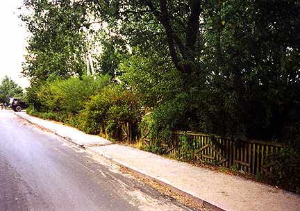 Entrance to the Jewish cemetery