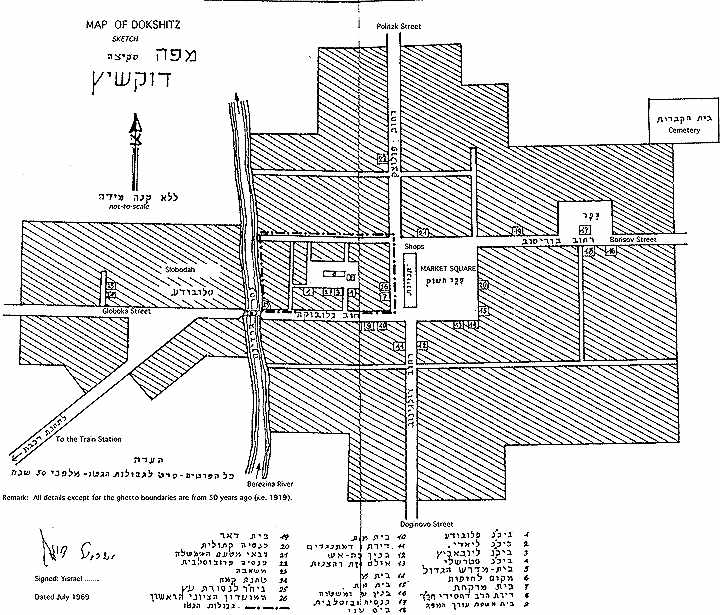 Map of Dokshitz