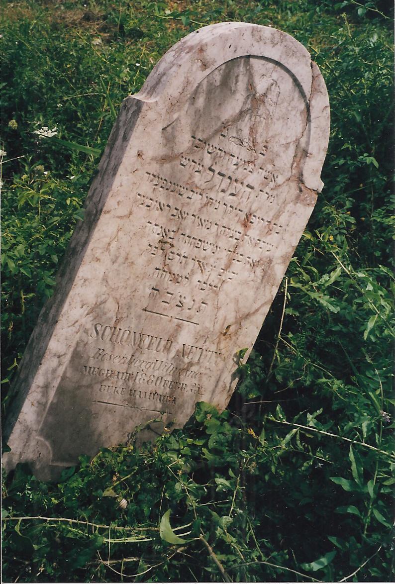 Rosenberg Hendl tombstone