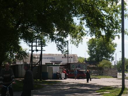 market and bus station