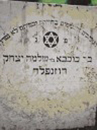 Kochar Bar Kochba, 1910 - 1942; parents: Shlomo & Shoshana née Shapira