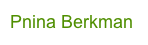 Pnina Berkman