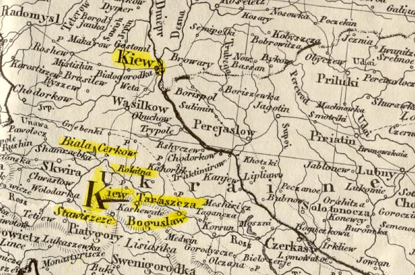 Kiev District Map