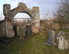 old cemetery entrance