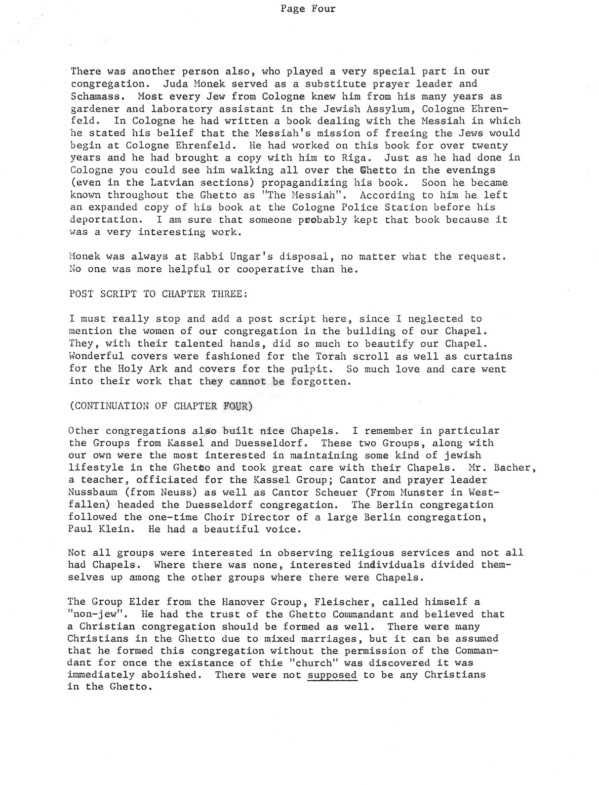 Life in the Riga Ghetto Page 4