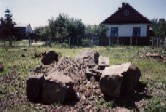 Pile of Stones in Cemetery