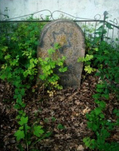 Tomnstone of Izak Yanovski. Ternivka
