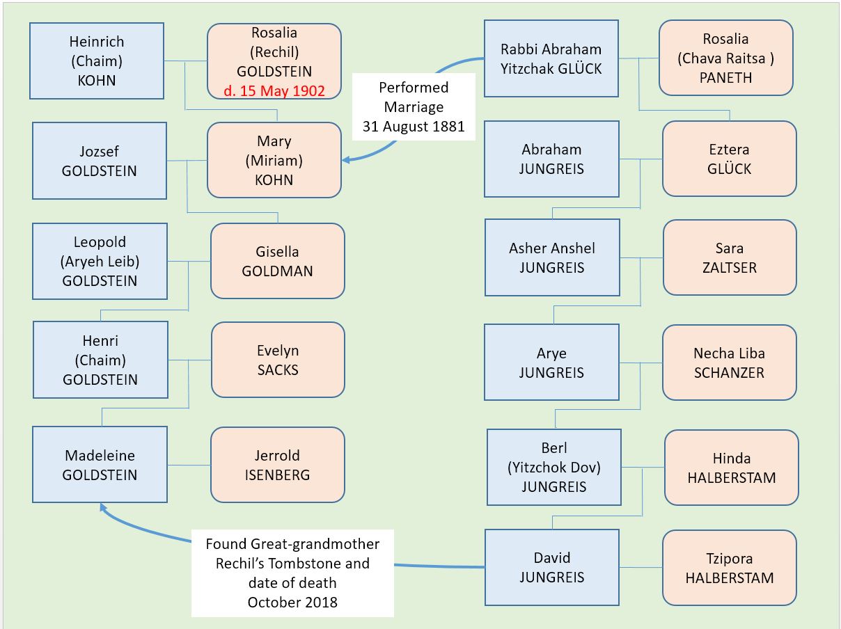 Comparison of Family trees